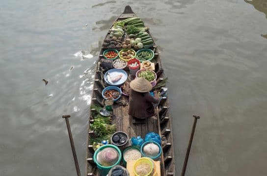 Vietnam-Can Tho-Floating Market