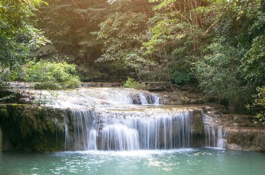 Thailand-Erawan Waterfall-Kanchanaburi